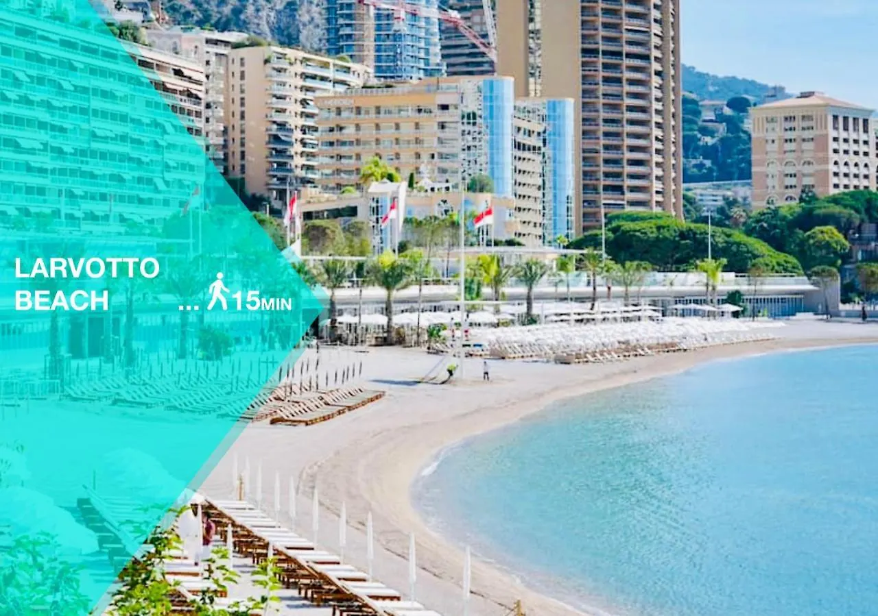 Appartamento Designer Garden View Ac, Fiber Wifi Heart Of Monaco Monaco